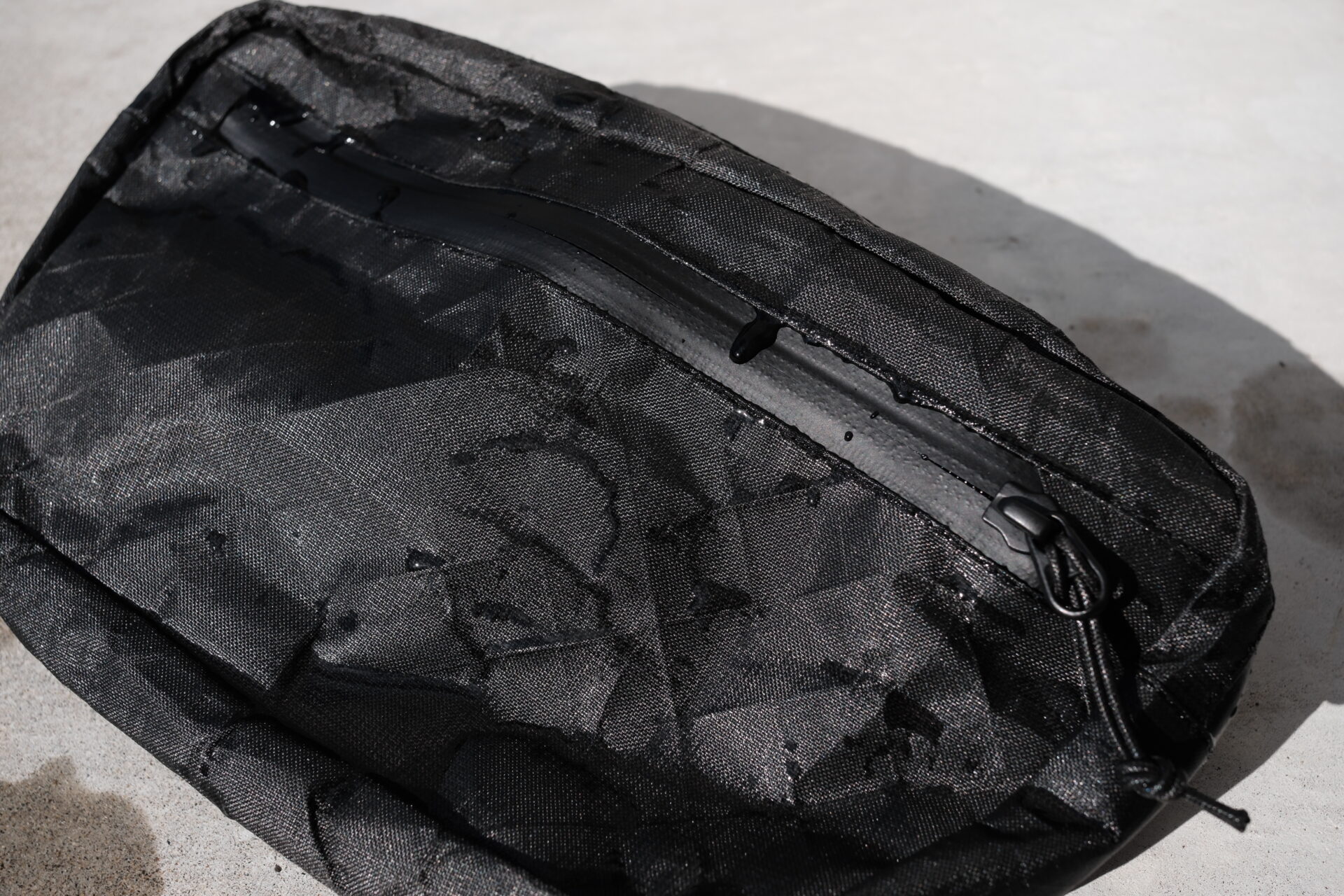 LITEWAY FANNY PACK ULTRAの防水性