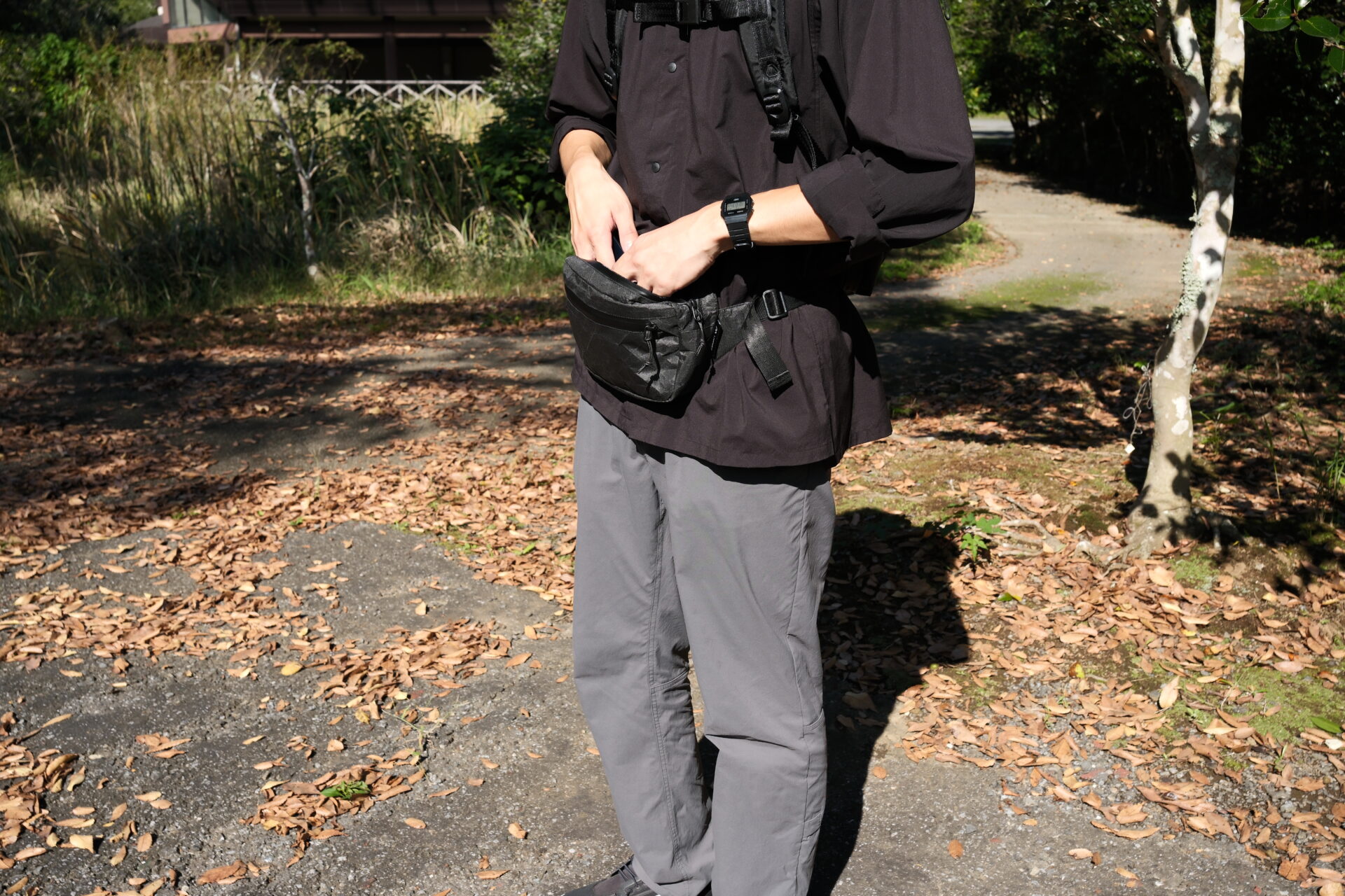 LITEWAY FANNY PACK ULTRAのサイズ感