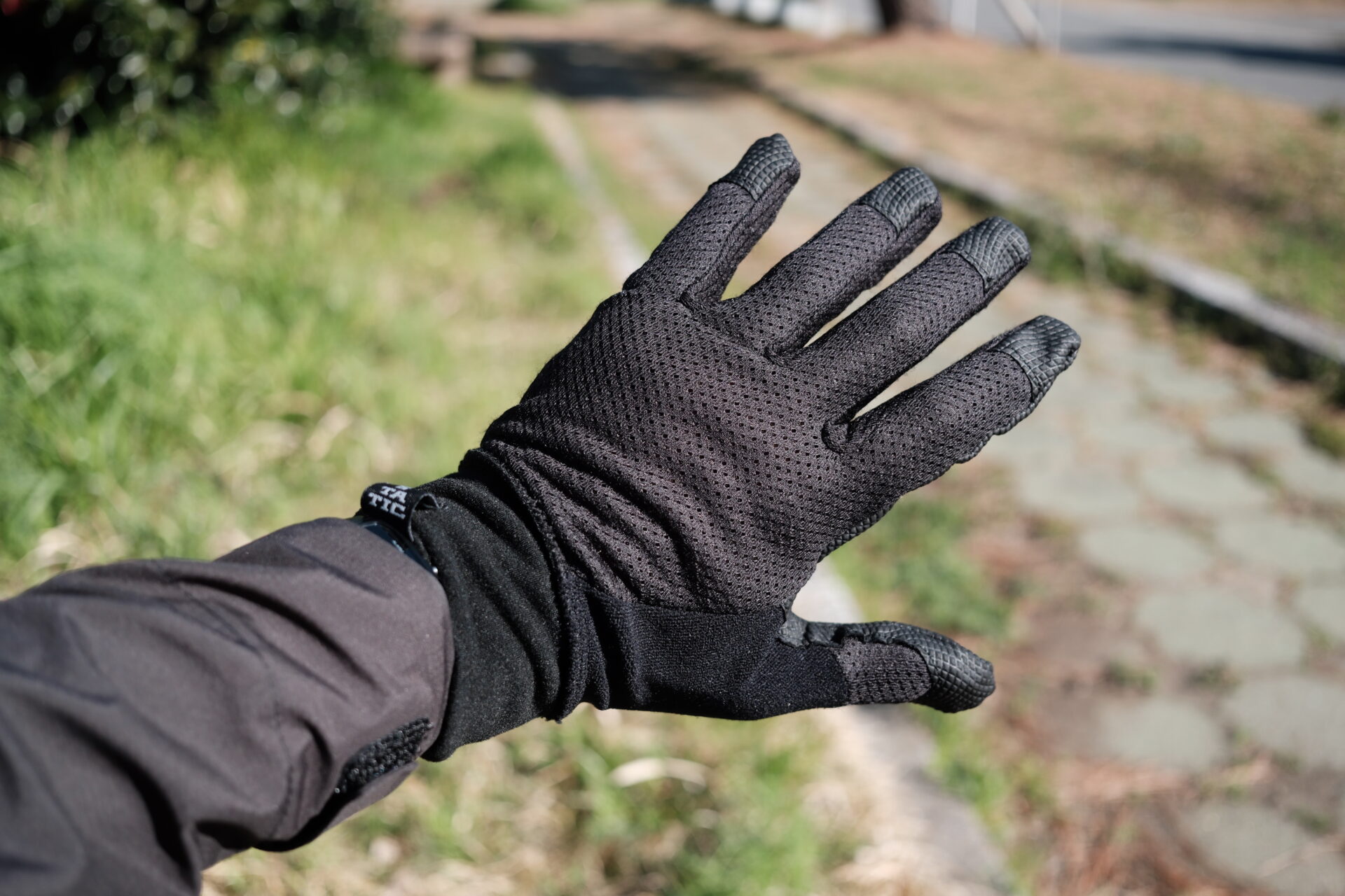 STATIC ADRIFT WORK GLOVEのオクタ素材