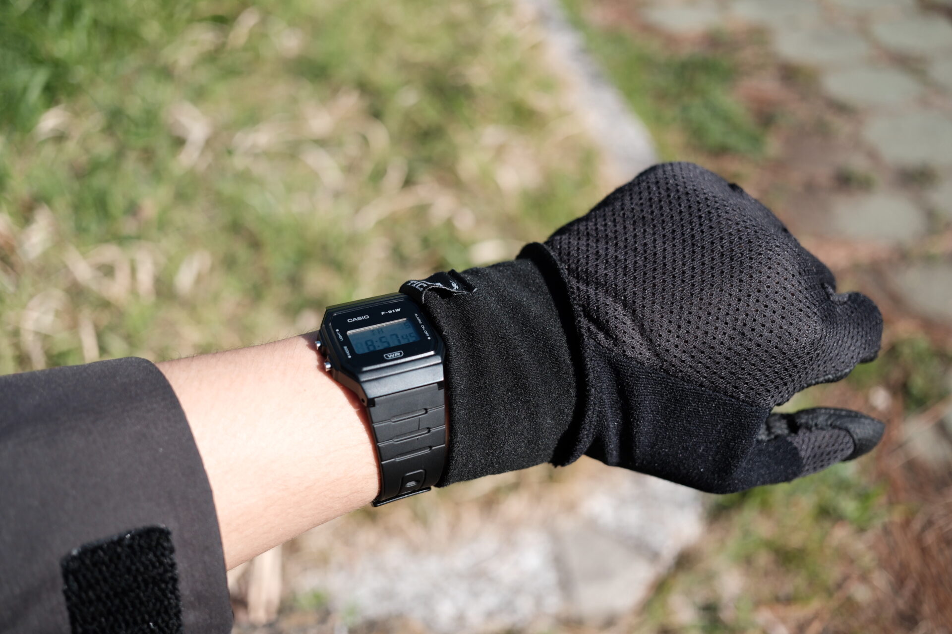 STATIC ADRIFT WORK GLOVEの手首部分