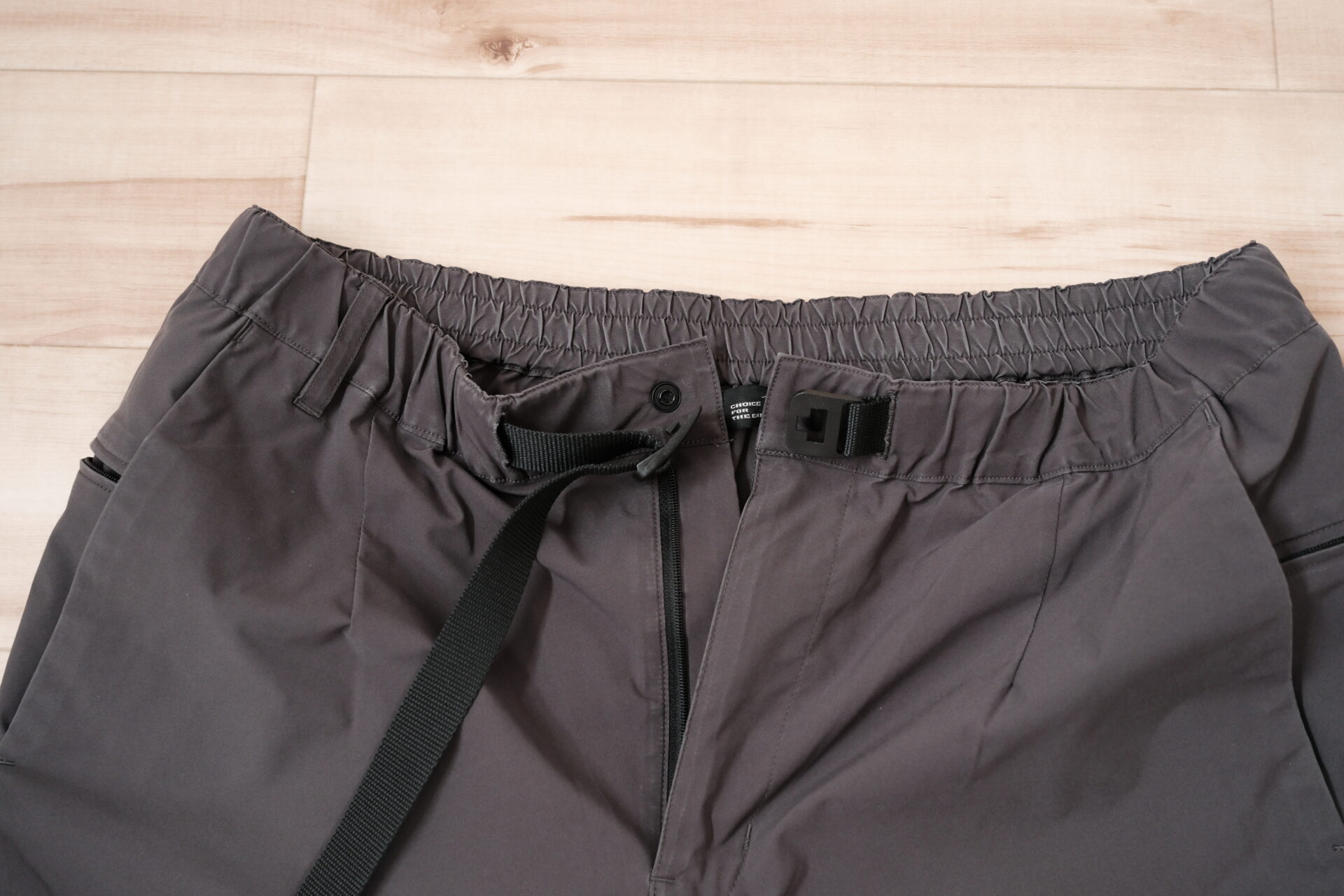 STATIC DRIFTER LT PANTSのウエスト周り