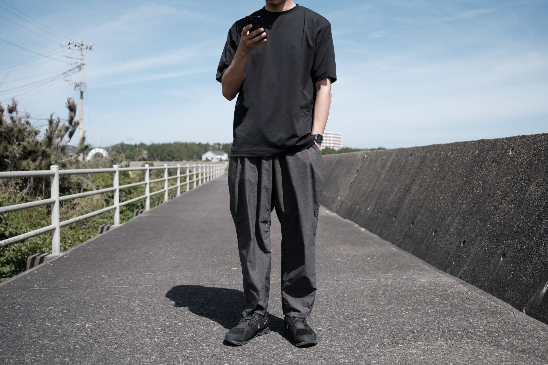 山と道 Light 5-Pocket Wide Pants　サイズ感